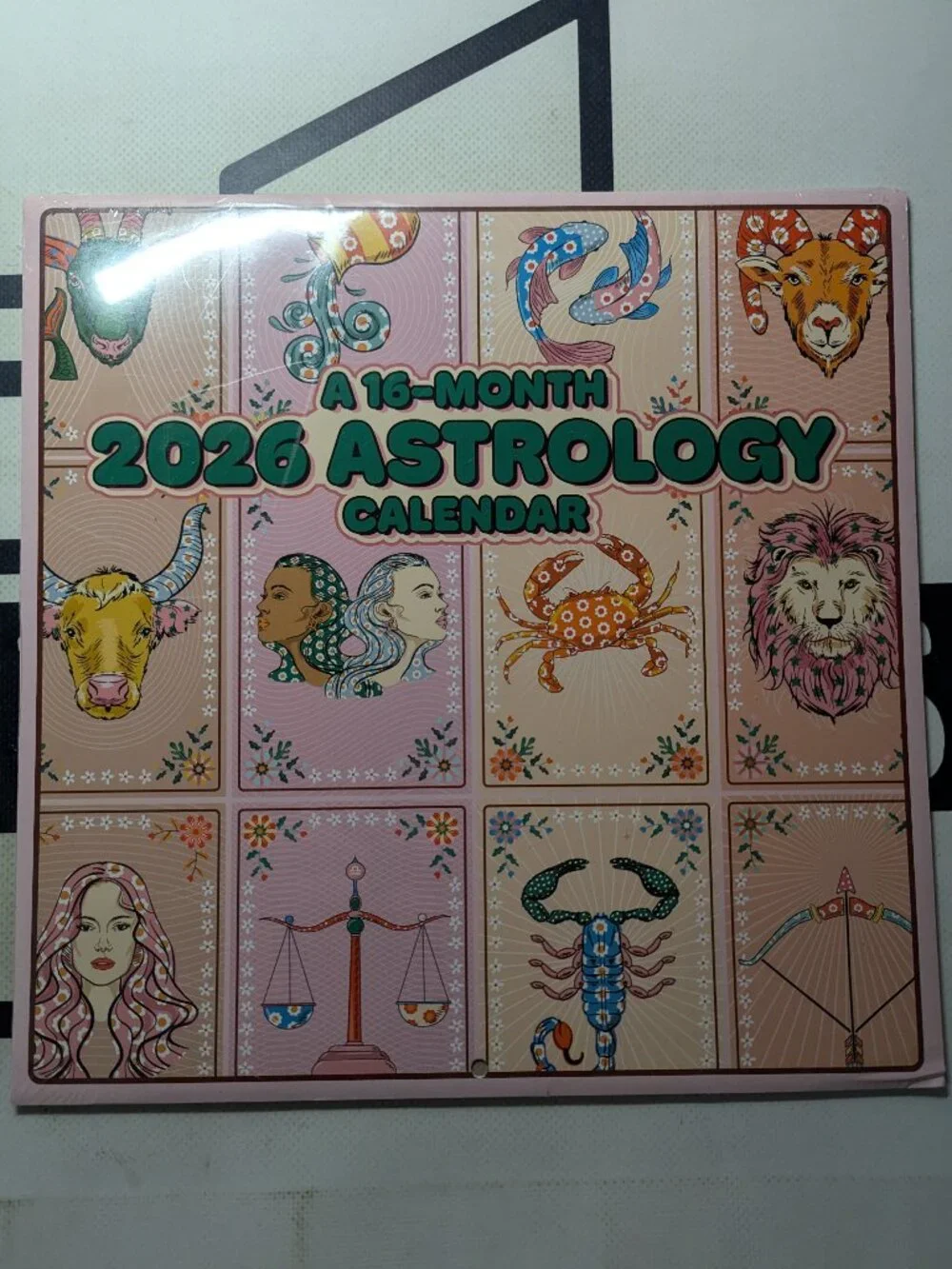 A 16-Month 2026 Astrology Calendar Capricorn Aquarius Pisces Aries Virgo Taurus